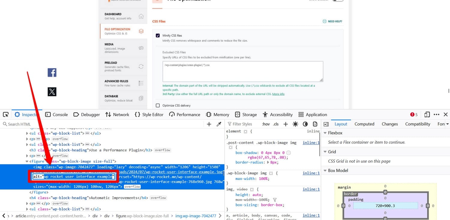 Image ALT text in website HTML
markup