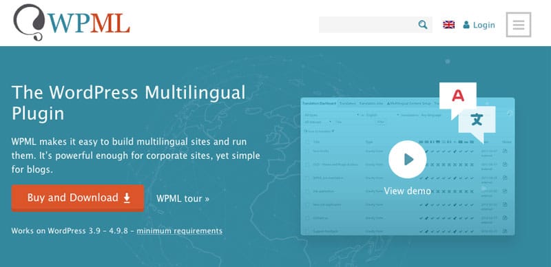 wpml wordpress plugin