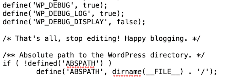 Activating debug mode on WordPress to pinpoint the cause of the 500 internal server error - Source: WP Rocket