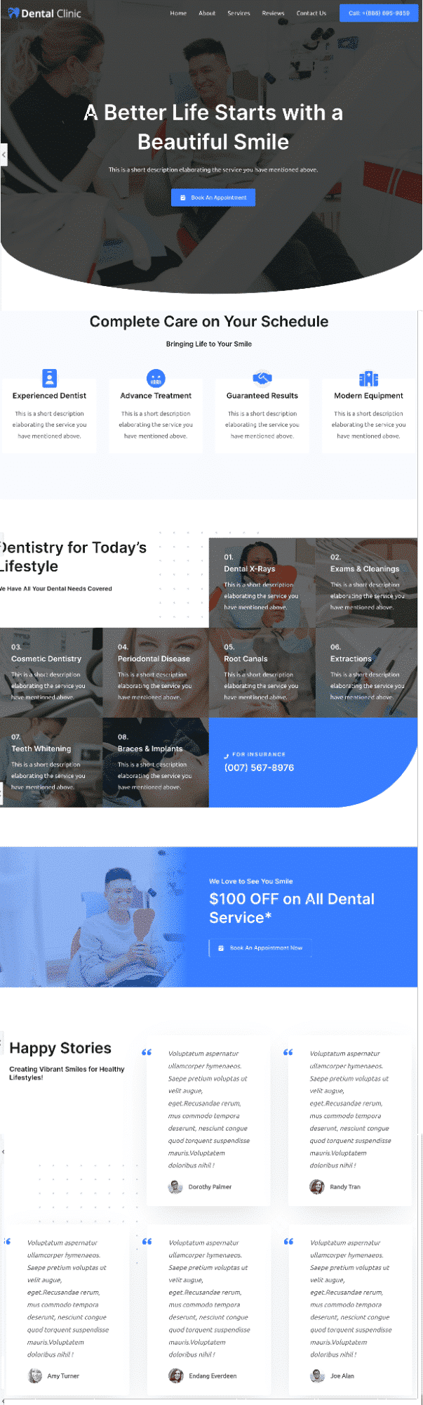 Example of a test site build with Astra and the Block Editor - Source: WP Rocket
