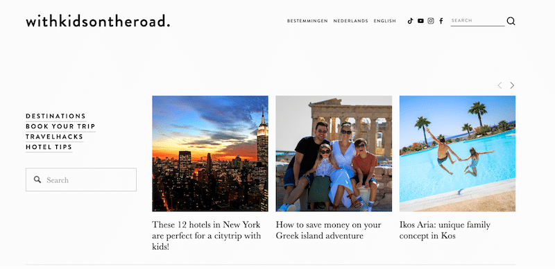 Finding a niche to write about- Source: Kidsontheroad