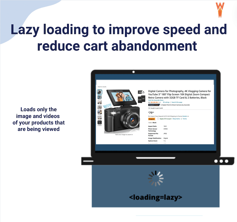 Image optimization technique to improve performance and reduce cart abandonment - Source: WP Rocket