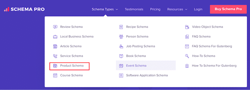 SchemaPro helps to map the product data - Source: Schema pro