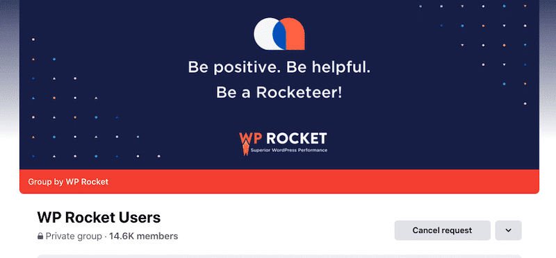 Source: WP Rocket Users group on Facebook